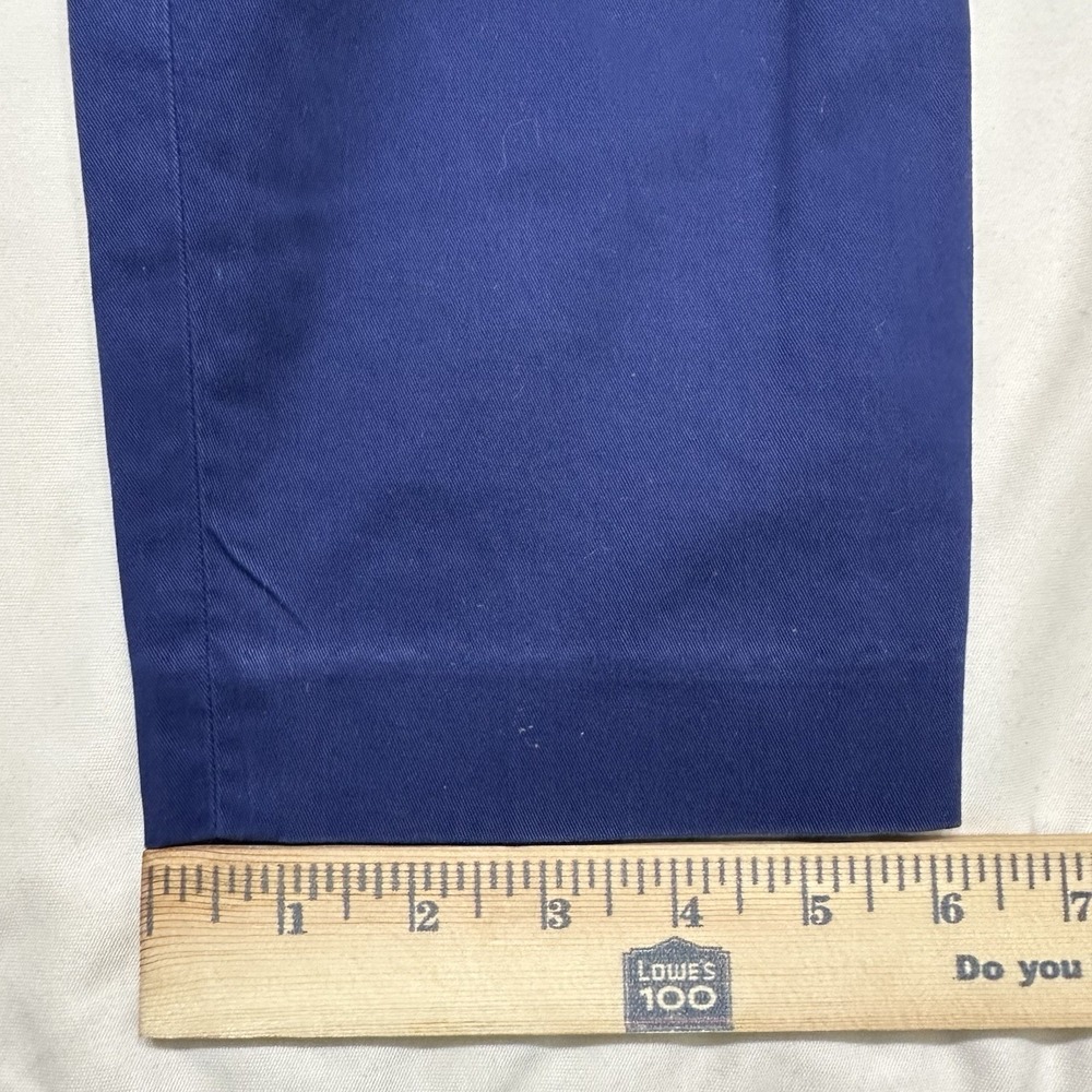 J.Crew Café Capri Pants Womens 2 Blue Stretch Cotton Cropped Slim Fit - Picture 9 of 9